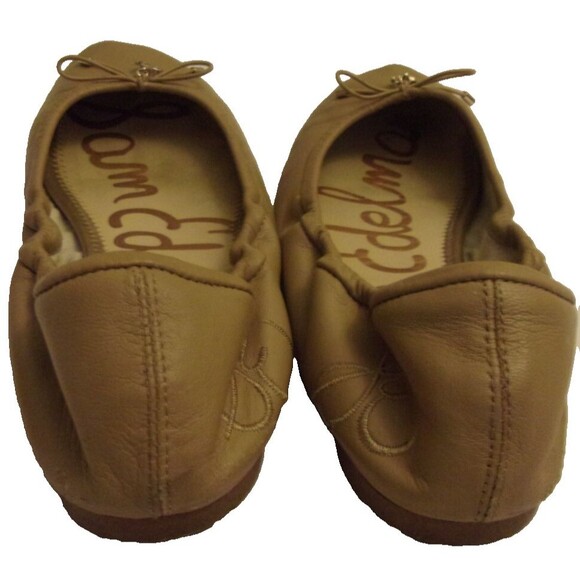 Sam Edelman Felicia Ballet Flats Womens Size 9 Shoes Slip On Tan - Picture 6 of 9